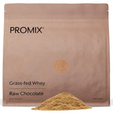 ProMix Nutrition Protéine de lactosérum en poudre Chocolat dans un shaker, idéal après entraînement