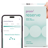 Proov Reserve boîte six tests FSH urinaire pour évaluation à domicile