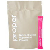 Proper Pinks emballage - dose pratique pour emporter au quotidien.