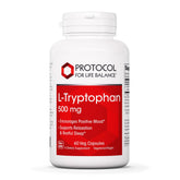 PROTOCOL FOR LIFE BALANCE L-TRYPTOPHANE gélules végétales pour relaxation et sérénité.