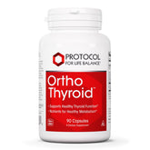 PROTOCOL FOR LIFE BALANCE Ortho Thyroid – bouteille de gélules soutenant la thyroïde et l'énergie