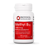 PROTOCOL FOR LIFE BALANCE Methyl B12 – flacon-pastilles, soutien potentiel du système nerveux.