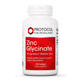 PROTOCOL Zinc Glycinate – bouteille, prise quotidienne pratique.