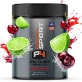 Proven4 Pré-entraînement - bouteille cerise-limonade, énergie propre pour l’effort.