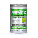 PROVIOTIC : bouteille de probiotiques véganes soutenant la flore intestinale.