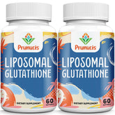 Prunucis Liposomal Glutathione en bouteille, antioxydants quotidiens.