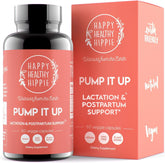 Pump It Up par Happy Healthy Hippie : boîte 60 gélules prête à soutenir l'allaitement