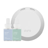 Pura 4 diffuseur dans le salon, diffusion homogène pour une ambiance agréable.
