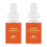 Pura Allos Ginger Clementine — Bouteille remplissage pour énergie durable à domicile.