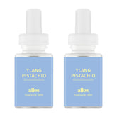 Pura Allos Ylang Pistachio - bouteille affichant une senteur calme