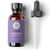 Pure Body Naturals Lavande Bulgare – bouteille avec compte-gouttes, idéal pour une relaxation aromatique.