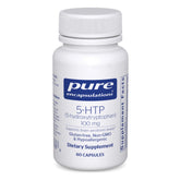 Pure Encapsulations 5-HTP dans une bouteille, soutien potentiel à la sérotonine et au sommeil.