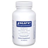 Pure Encapsulations acide ascorbique tamponé – bouteille et soutien antioxydant potentiel