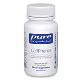 Pure Encapsulations CaffPhenol : bouteille montrant énergie équilibrée et clarté mentale
