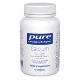 Pure Encapsulations Calcium Citrate capsules : apport facilement absorbé pour le soutien des os.