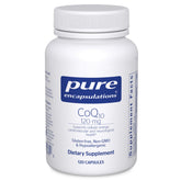 Pure Encapsulations Coenzyme Q10 120 mg, bouteille: énergie potentielle et soutien cellulaire.