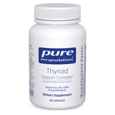 Pure Encapsulations Complexe thyroïdien, flacon sur étagère, routine quotidienne facilitée.