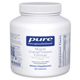 Pure Encapsulations Formule Cramp Tension bouteille, soutien potentiel pour le confort musculaire.