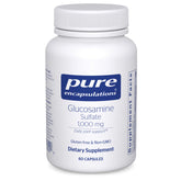 Pure Encapsulations Glucosamine sulfate 1000 mg, bouteille pratique et soutien articulaire