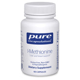 Pure Encapsulations L-Methionine, bouteille 60 capsules, soutien potentiel des protéines.