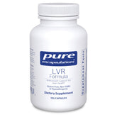 Pure Encapsulations LVR Formula, bouteille de capsules, peut soutenir la santé des cellules du foie.