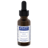 Pure Encapsulations Mélatonine Liquide dans sa bouteille, soutien potentiel au cycle veille-sommeil naturel