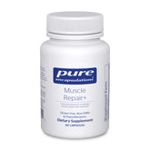 Pure Encapsulations Muscle Repair+ flacon, soutien potentiel à la récupération musculaire après l'entraînement.