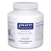 Pure Encapsulations Nutriments Femmes 40+ – bouteille de capsules, soutien potentiel à la santé urinaire.