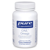 Pure Encapsulations O.N.E. Omega – capsules poisson visibles, soutiennent potentiellement le cœur et le cerveau.