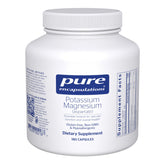 Pure Encapsulations Potassium Magnésium Aspartate - bouteille: soutien potentiel du cœur et des muscles