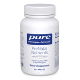 Pure Encapsulations PreNatal en bouteille ensemble pour une routine énergétique et équilibrée.