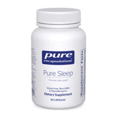 Pure Sleep de Pure Encapsulations — bouteille close-up pour un sommeil plus serein
