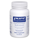 Pure Encapsulations PureGenomics Multivitamine — bouteille montrant le flacon pour un soutien nutritionnel quotidien