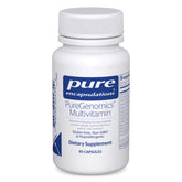 PureGenomics Multivitamin : bouteille visible pour un apport quotidien potentiel.