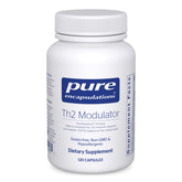Pure Encapsulations Th2 Modulator – Bouteille et capsules, soutien potentiel à l'équilibre immunitaire.