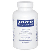 Pure Encapsulations Vitamine C liposomale – bouteille prête pour l’usage quotidien et soutien potentiel immunitaire.