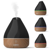 Diffuseur PureSpa de Pure Enrichment noir pour une atmosphère fraîche et aromatique.