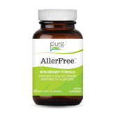 AllerFree Pure Essence Labs dans la bouteille, soutien naturel quotidien contre les allergènes.