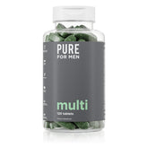 Pure for Men — bouteille de multivitamines offrant énergie et bien-être.