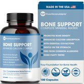 Pure Micronutrients Calcium — comprimé facile à avaler pour soutenir la santé des os.