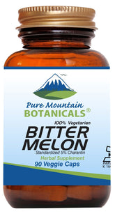 Pure Mountain Botanicals – capsules-melon-amer-bouteille, routine bien-être pratique