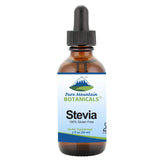 Gouttes Pure Mountain Botanicals stevia dans bouteille verre 60 ml pour sucrer sans calories