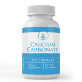 PURE ORIGINAL INGREDIENTS Calcium Carbonate – capsules, source naturelle de calcium pour le quotidien