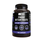 Pure Original Ingredients DMAE Bitartrate capsules, faciles à intégrer dans une routine quotidienne.