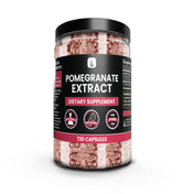 PURE ORIGINAL INGREDIENTS Extrait de grenade capsules faciles à prendre dans une routine quotidienne.