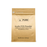 Pure Original Ingredients Inulin FOS en emballage, pureté garantie sans additifs.