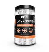 Gélules Pure Original Ingredients L-Tyrosine dans une bouteille, soutien concentration potentiel