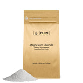 Pure Original Ingredients magnésium-chlorure, poudre cristalline facile à dissoudre.