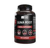PURE ORIGINAL INGREDIENTS Suma Root – Bouteille de capsules prête à l'emploi
