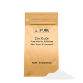 Oxyde de zinc Pure Original Ingredients en poudre fine, idéal pour formulations maison.